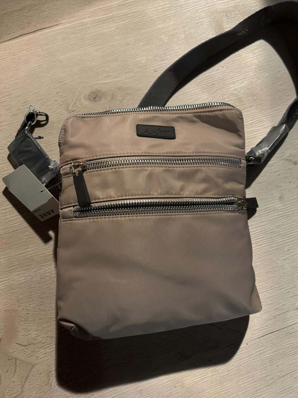 Anne Klein AK Sport Nylon Crossbody Bag
